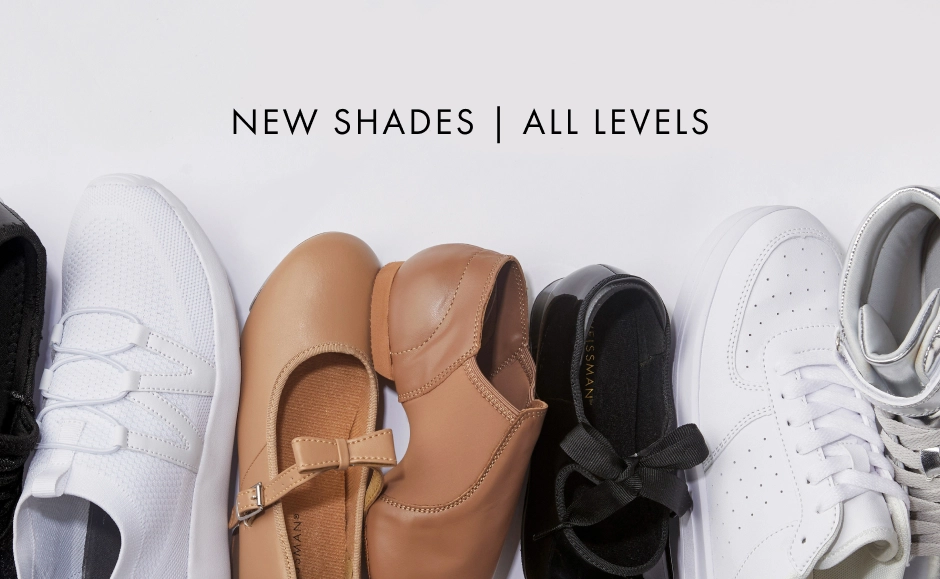 Weissman Shoes. New Shades. All Levels.