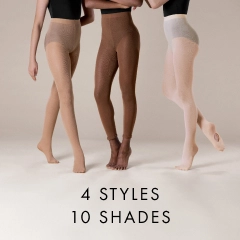 4 styles. 10 shades.