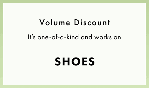 Your Volume Discount Applies to Everything