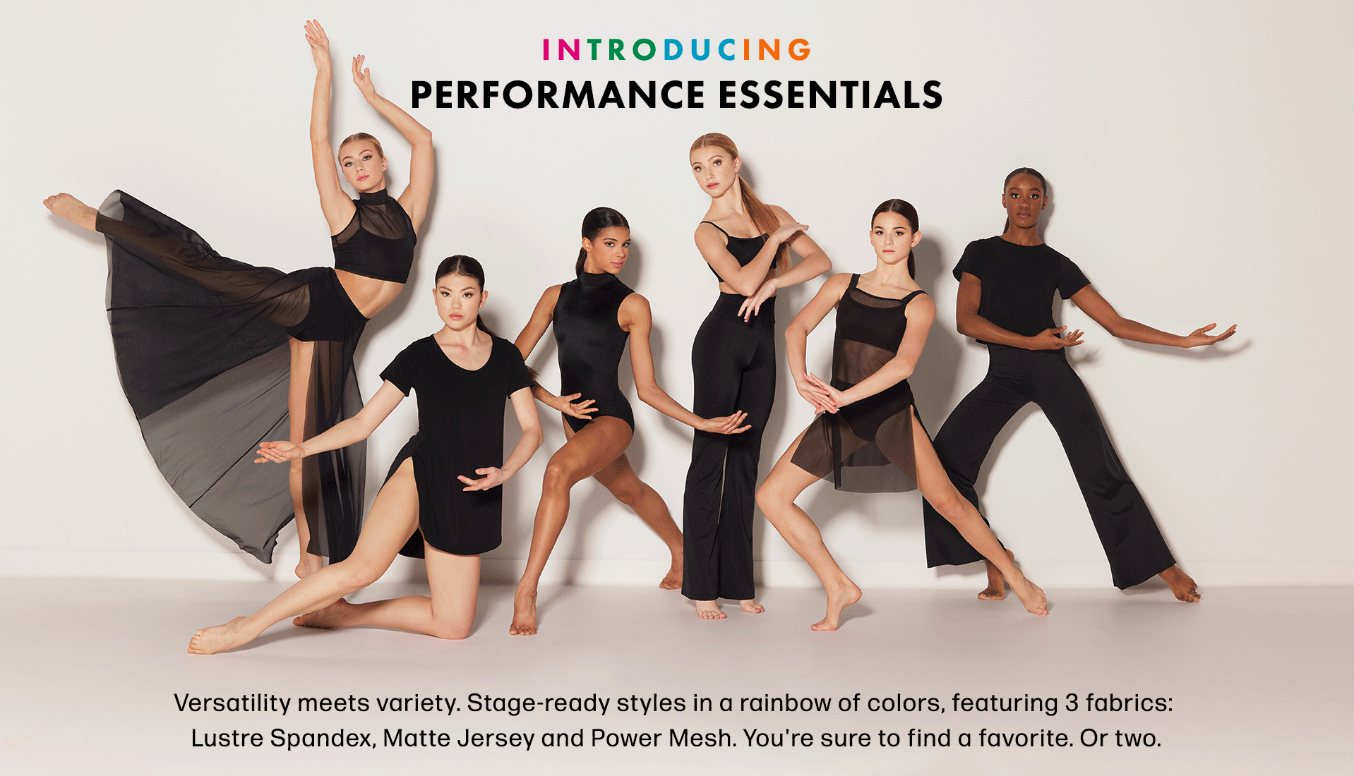Introducing Weissman Performance Essentials dance styles