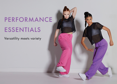Performance essentials. Versatility meets variety.