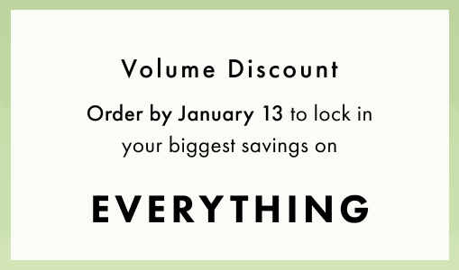 Your Volume Discount Applies to Everything