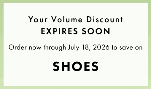 Your Volume Discount Applies to Everything order now through July 18 to save on everything!
